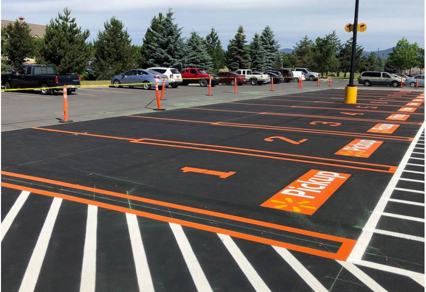 Painting Parking Lines